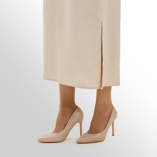 Платье Роксолана макси, бежевое, Цвет: Бежевый , Размер: 3XL, изображение 11