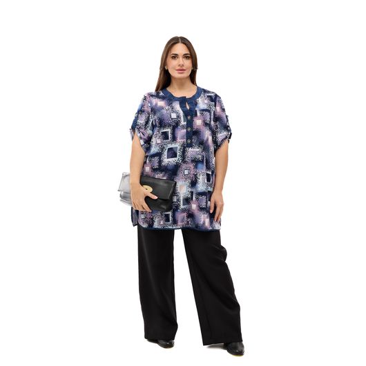 Туніка Дизайн, квадрати, Колір: Квадрати, Розмір: 50-52, зображення 2