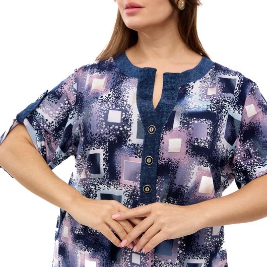 Туніка Дизайн, квадрати, Колір: Квадрати, Розмір: 58-60, зображення 5