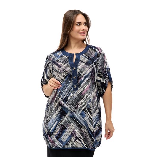 Туника Дизайн, Цвет: Линии , Размер: 60-62, изображение 3