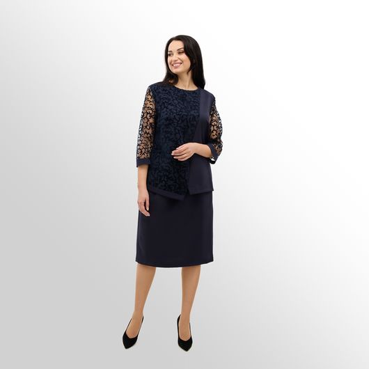 Коллекция Модерн Трио, темно-синий, Цвет: Темно-синий , Дизайн: Брюки , Размер: 48, изображение 9