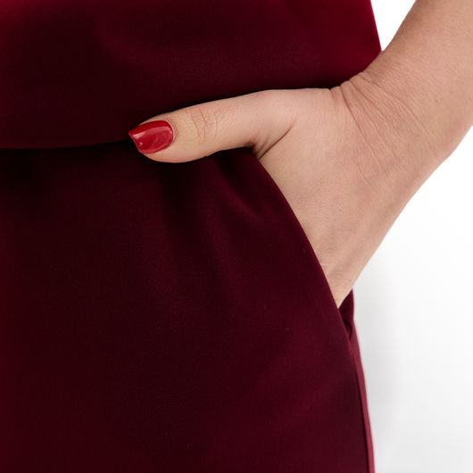 Костюм Триумф, бордовый, Цвет: Бордовый , Размер: 56-58, изображение 5