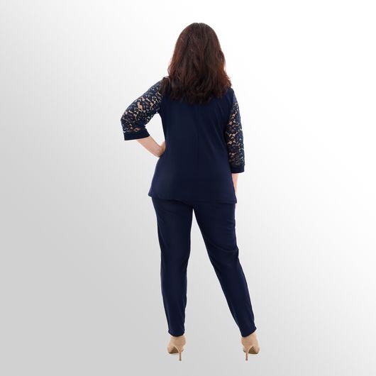 Костюм Триумф, темно-синий, Цвет: Темно-синий , Размер: 56-58, изображение 8