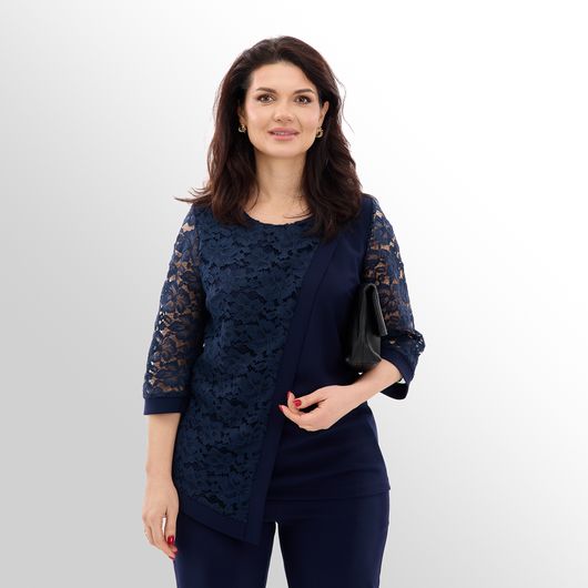 Костюм Тріумф, темно-синій, Колір: Темно синій, Розмір: 52-54, зображення 9