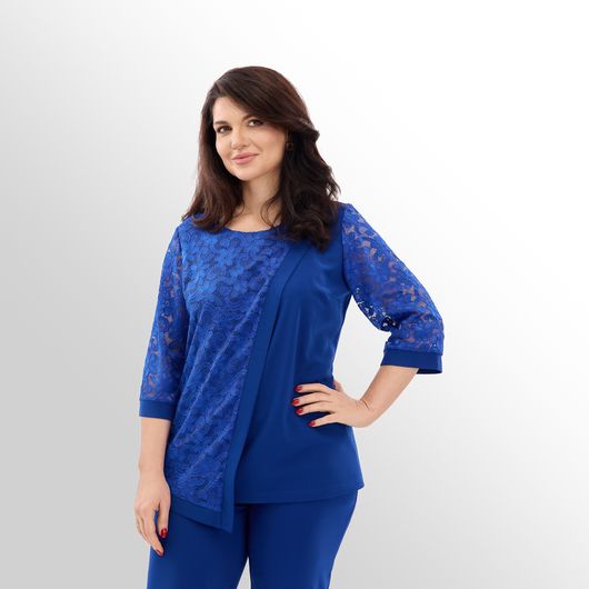 Костюм Триумф, электрик, Цвет: Электрик , Размер: 64-66, изображение 9