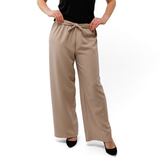 Брюки Магнолія, бежеві, Колір: Бежевий , Розмір: 42, зображення 3