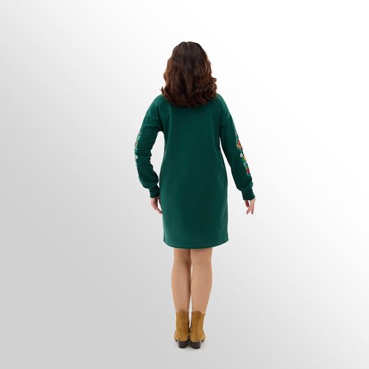 Сукня Дивоцвіт, зелена, Колір:  Зелений, Розмір: 44, зображення 9