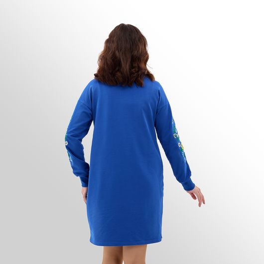 Сукня Дивоцвіт, волошкова, Колір: Волошковий, Розмір: 46, зображення 8