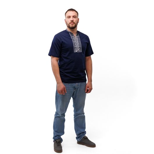 Коллекция вышиванок Синий, Цвет: Синий, Размер: 56, изображение 7