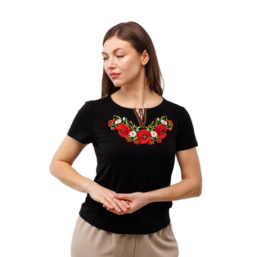 Коллекция вышиванок Черный, Цвет: Черный, Размер: 54, изображение 3