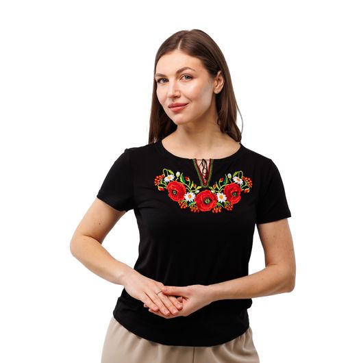 Колекція вишиванок Чорний, Колір: Чорний, Розмір: 50, зображення 4