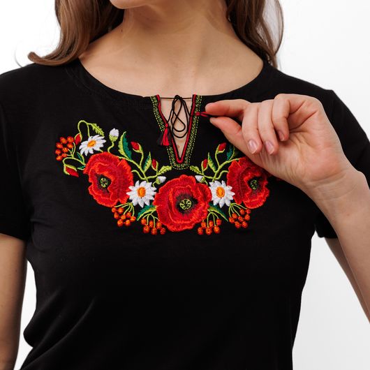 Колекція вишиванок Чорний, Колір: Чорний, Розмір: 60, зображення 5