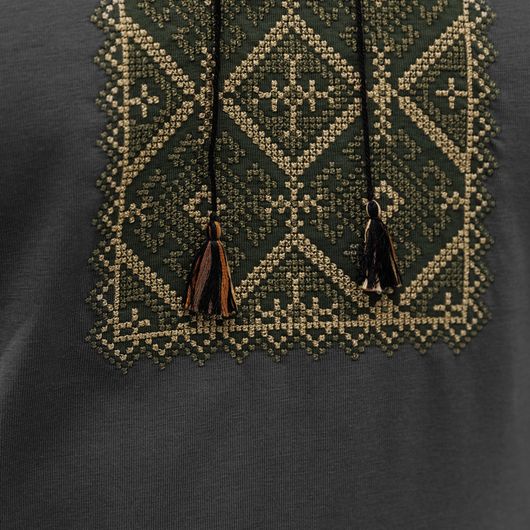 Колекція вишиванок Зелений, Колір:  Зелений, Розмір: 56, зображення 5