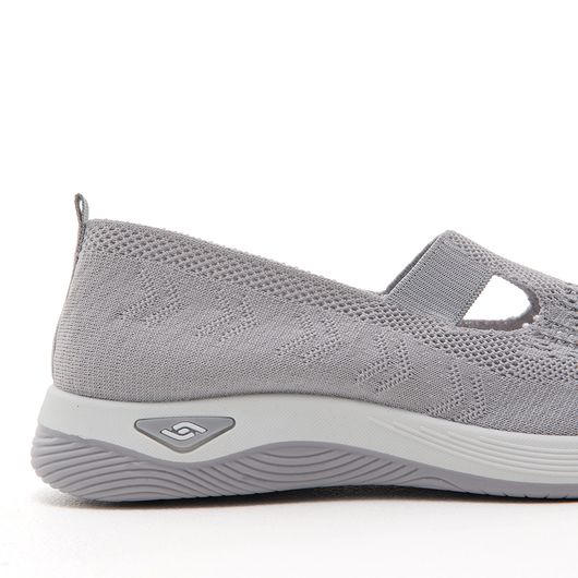 Сліпони Евеліна, сірі, Колір: Сірий, Розмір взуття: 36, зображення 8