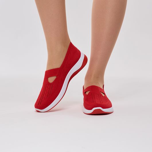 Сліпони Евеліна, червоні, Колір: Червоний, Розмір взуття: 36, зображення 3