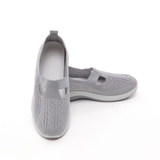 Сліпони Евеліна, сірі, Колір: Сірий, Розмір взуття: 40, зображення 8