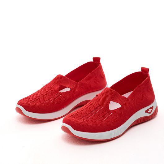 Сліпони Евеліна, червоні, Колір: Червоний, Розмір взуття: 36