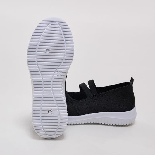 Слипони Леона, черные, Цвет: Черный, Размер обуви : 42, изображение 3