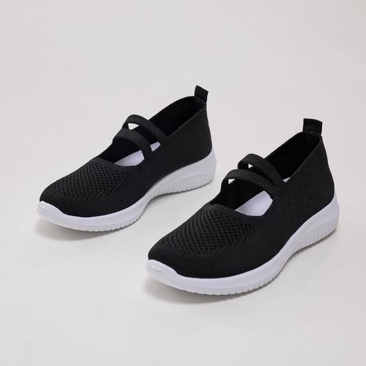 Слипони Леона, черные, Цвет: Черный, Размер обуви : 42, изображение 8