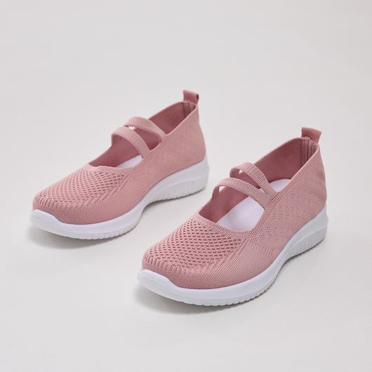 Слипони Леона, пудровые, Цвет: Пудровый , Размер обуви : 39, изображение 3