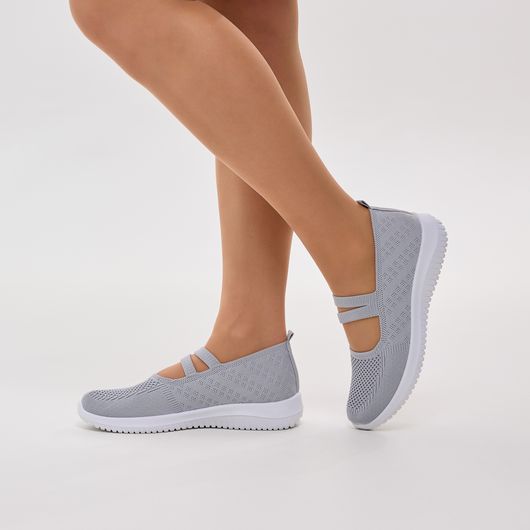 Сліпоні Леона, сірі, Колір: Сірий, Розмір взуття: 38, зображення 6