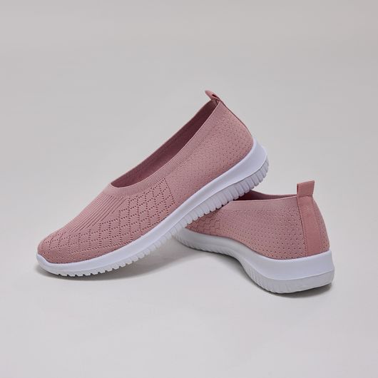 Сліпони Аделіна, пудрові, Колір: Пудровий , Розмір взуття: 40