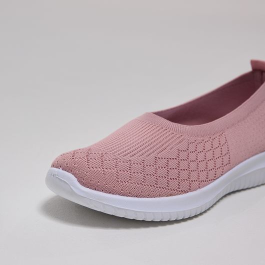 Сліпони Аделіна, пудрові, Колір: Пудровий , Розмір взуття: 41, зображення 5