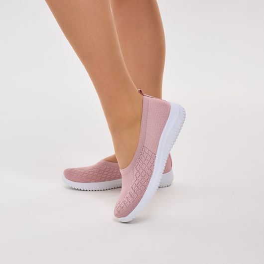 Сліпони Аделіна, пудрові, Колір: Пудровий , Розмір взуття: 40, зображення 7