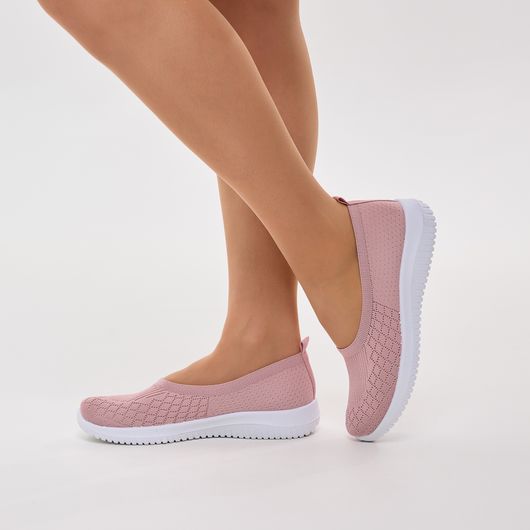 Сліпони Аделіна, пудрові, Колір: Пудровий , Розмір взуття: 41, зображення 8