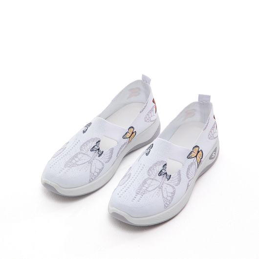 Сліпони Грейс, метелики срібні, Колір: Метелики срібні , Розмір взуття: 40