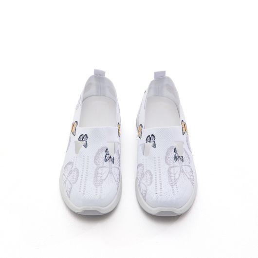 Сліпони Грейс, метелики срібні, Колір: Метелики срібні , Розмір взуття: 38, зображення 3
