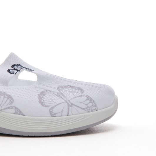 Сліпони Грейс, метелики срібні, Колір: Метелики срібні , Розмір взуття: 41, зображення 5