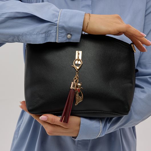 Сумка Рубіна, чорна, Колір: Чорний, зображення 8