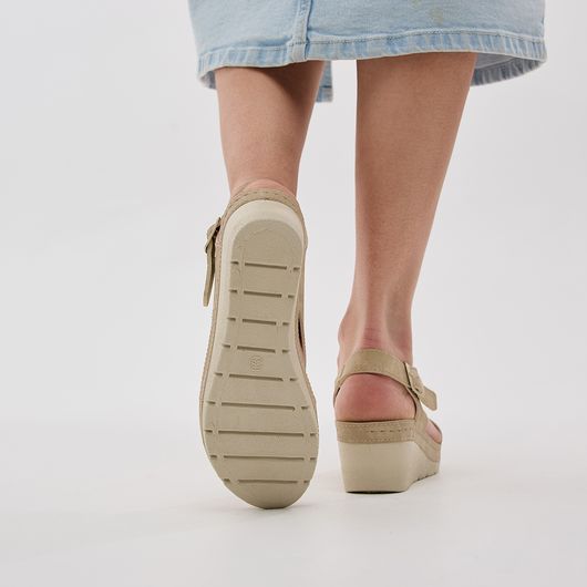 Босоножки Камелия, бежевые, Цвет: Бежевый , Размер обуви : 41, изображение 7