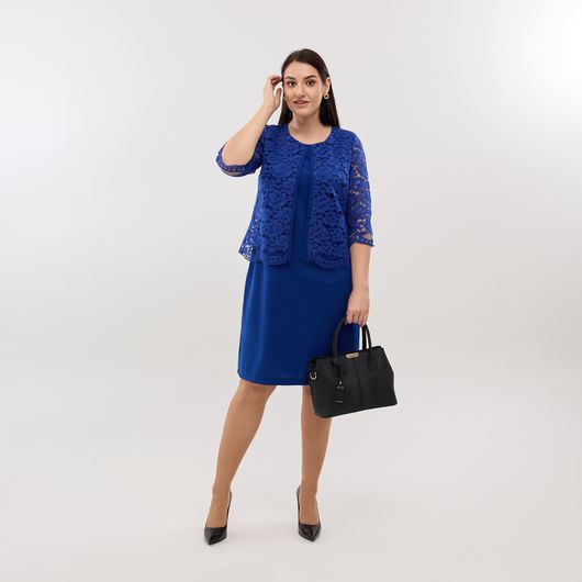 Сукня Шанталь, електрик, Колір: Електрик, Розмір: 62, зображення 5