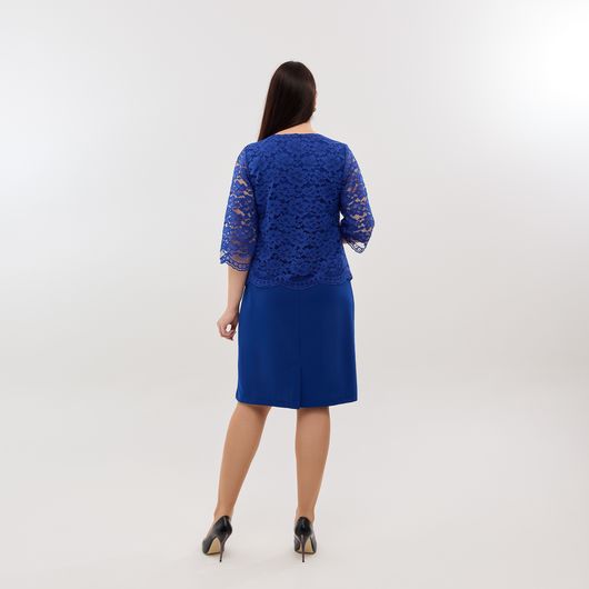 Платье Шанталь, электрик, Цвет: Электрик , Размер: 48, изображение 8