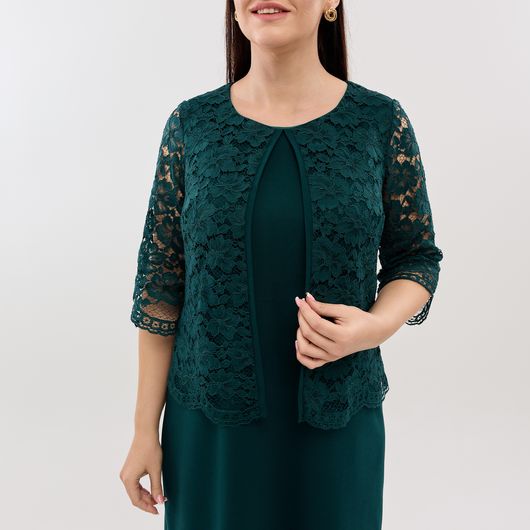 Сукня Шанталь, смарагдова, Колір: Смарагдовий, Розмір: 52, зображення 5