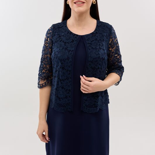 Сукня Шанталь, темно-синя, Колір: Темно синій, Розмір: 54, зображення 9