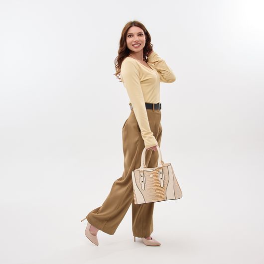 Сумка Діаманта, бежева, Колір: Бежевий , зображення 12