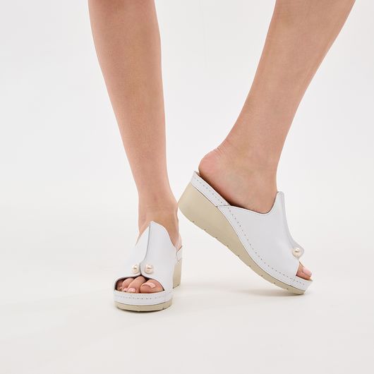 Босоножки Алисия, белые, Цвет: Белый, Размер обуви : 38, изображение 5