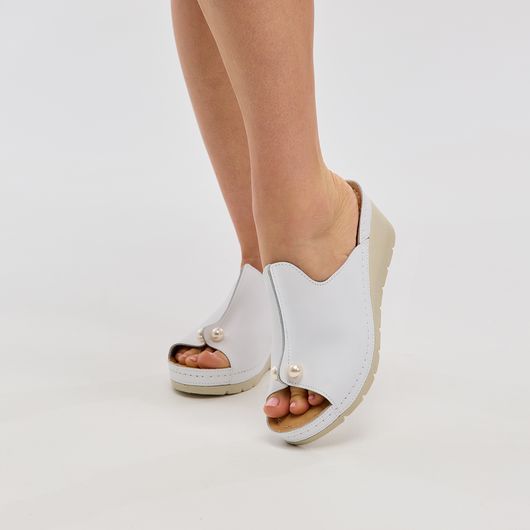 Босоножки Алисия, белые, Цвет: Белый, Размер обуви : 39, изображение 10