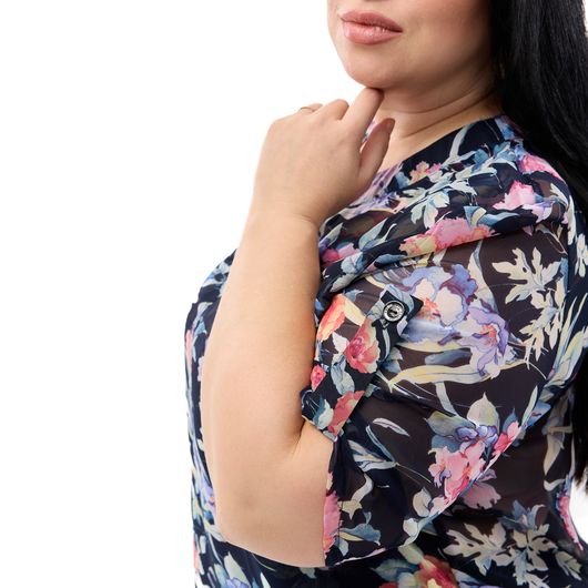 Туніка Флора, блакитна, Колір:  Блакитний, Розмір: L, зображення 10