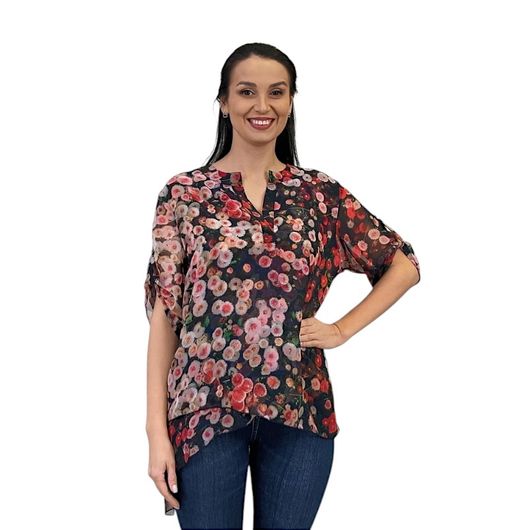 Туніка Флора, червона, Колір: Червоний, Розмір: L