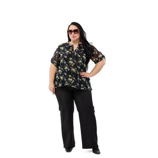 Туніка Флора, жовта, Колір: Жовтий, Розмір: 3XL, зображення 2