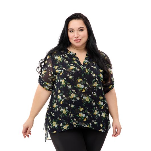 Туніка Флора, жовта, Колір: Жовтий, Розмір: 2XL, зображення 4