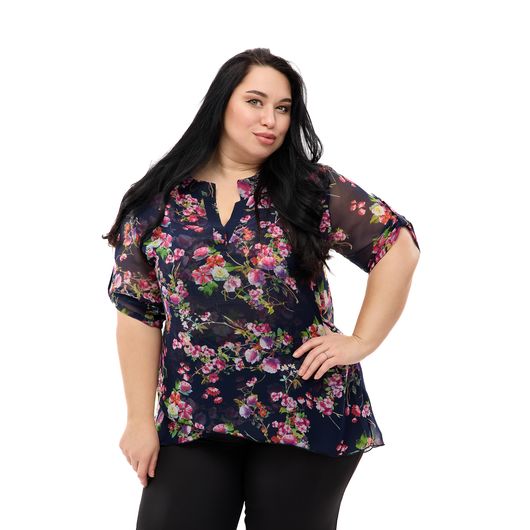 Туніка Флора, лілова, Колір: Ліловий, Розмір: XL, зображення 6