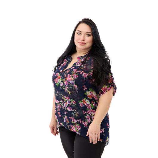 Туника Флора, лиловая, Цвет: Лиловый , Размер: L, изображение 6