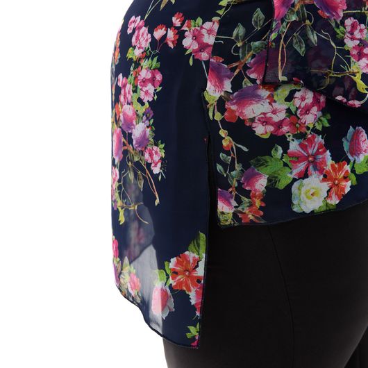 Туника Флора, лиловая, Цвет: Лиловый , Размер: 2XL, изображение 10