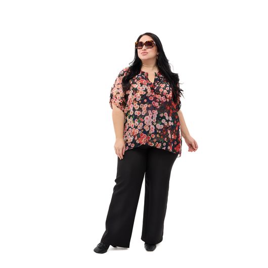 Туніка Флора, червона, Колір: Червоний, Розмір: 2XL, зображення 3