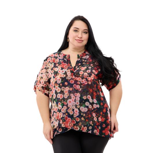 Туніка Флора, червона, Колір: Червоний, Розмір: L, зображення 2